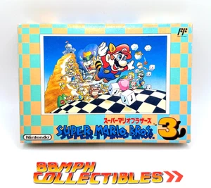 MINT SUPER MARIO BROS 3 COMPLETE NES Nintendo Japanese Famicom - Ships from 🇺🇸 - Picture 1 of 13