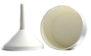 Buchner Trichter, 9 cm - Polypropylen, 2 Teile - Schaftlänge, 6,5 cm - leicht, - Bild 1 von 1