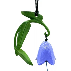 Nambu Ironware Nanbu Tekki Wind Chimes, Sasaririndo, Bellflower, made in Japan - Picture 1 of 12
