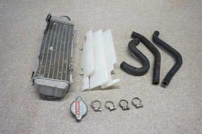 2002 02 Honda CR80 CR 80 CR80R CR80RB OEM Radiator & Hoses & Guard - Image 1 of 4