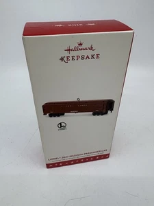 Very Nice* 2016 Hallmark Keepsake Lionel 2627 Madison Passenger Car Ornament - Picture 1 of 7