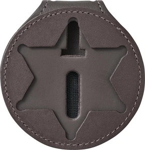 County of Los Angeles Sheriff Sechs-Punkt Stern Gürtelclip Abzeichen Halter mit Tasche... - Bild 1 von 8