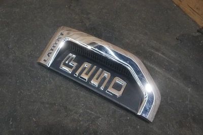 Right Fender Emblem Logo Chrome HC3B-25000A72-AD Ford F250sd Lariat 17-22 *Note* - Image 1 of 4