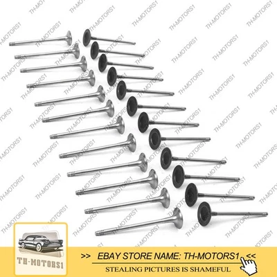 Válvulas de entrada e saída para Mercedes-Benz C250 W212 W205 M274 C117 M270 1.6 2.0 - Imagem 1 de 4