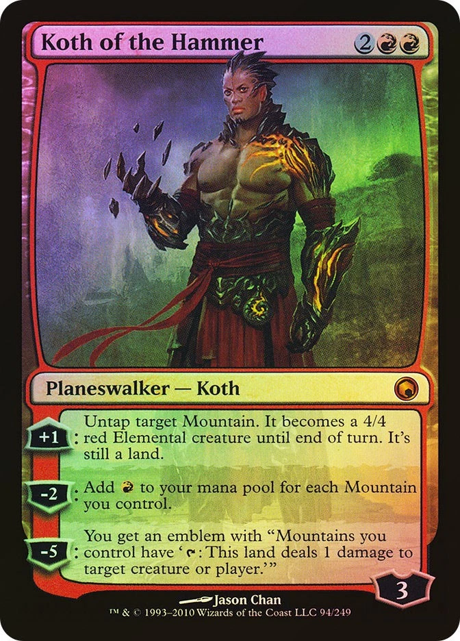 MTG FOIL Koth of the Hammer  - Scars of Mirrodin #94 - Image 1 of 1