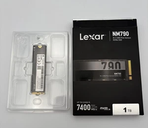 Lexar 1TB NM790 PCIe 4.0 x4 NVMe M.2 Internal SSD - Picture 1 of 2