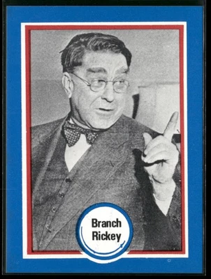 Branch Rickey 1976 Shakey's Pizza #106 BASEBALL VINTAGE RARE *SHARP* - Image 1 of 2