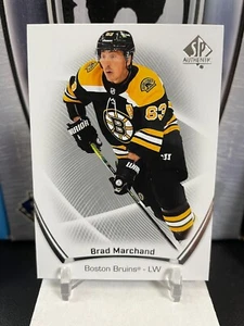 2021-22 SP Authentic #60 Brad Marchand - Picture 1 of 1