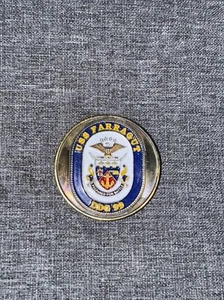 USS FARRAGUT DDG-99 Challenge Coin Very Nice - Picture 1 of 2