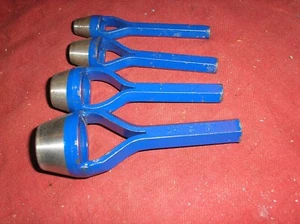 4 PC Hole Lunch Set USA 1/2" 11/16" 1" & 1-1/4" - Picture 1 of 1