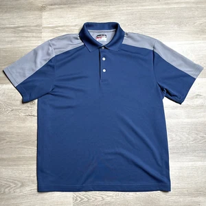 Grand Slam Airflow Golf Shirt Men’s Large Blue Short Sleeve - Picture 1 of 9