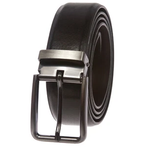 Herren One-Size-Fits-All Feder Kanten Leder eleganter Gürtel - Bild 1 von 10