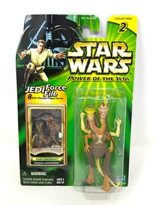 Figura de acción Star Wars Power of the Jedi Fode & Beed Force File Hasbro 2000 - Imagen 1 de 4
