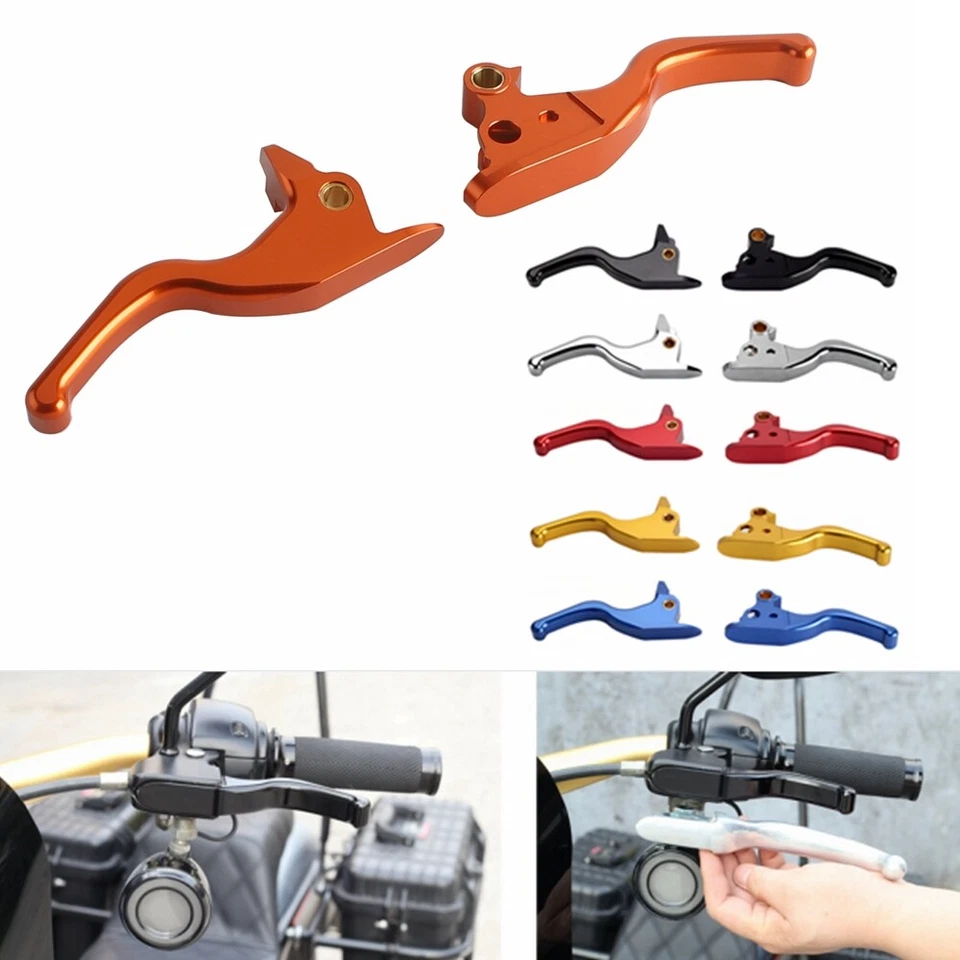 For Harley Low Rider ST FXLRST Street Bob FXBB FXBBS 2018-2024 Hand Brake Levers - Image 1 of 4