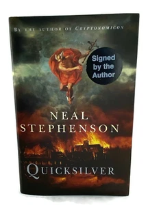 Quicksilver (Baroque Cycle 1) By Neal Stephenson Hardback Signed By The Author - Picture 1 of 9
