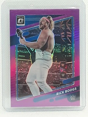 Rick Boogs 2022 Chronicles Optic WWE - Purple (24/49 - - Image 1 of 2