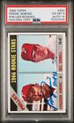 1966 Topps #254 Fergie Jenkins Signed Card RC PSA 6 Auto 10 Rookie . rookie card picture