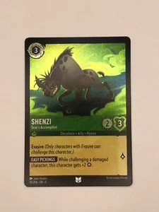 Disney Lorcana Shimmering Skies - Shenzi - Scar's Accomplice 70/204 (lámina fría) - Imagen 1 de 2