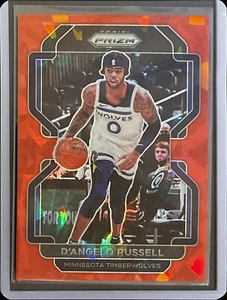 D'Angelo Russell - 2021-22 Panini Prizm Basketball - Red Cracked-ice Prizm #52 - Bild 1 von 1