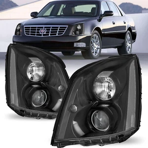 Faro negro proyector para Cadillac DTS 2006-2011 HID/Xenón izquierda+derecha - Imagen 1 de 7