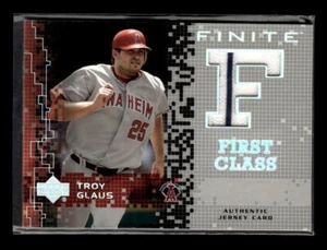 2003 Upper Deck Finite #FC-TG Troy Glaus First Class Game Jersey - Picture 1 of 2