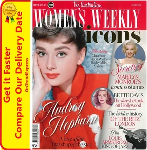 The Australian Women's Weekly Icons Magazine Issue 25 - Audrey Hepburn - Picture 1 of 4
