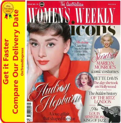 The Australian Women's Weekly Icons Magazine Issue 25 - Audrey Hepburn - Image 1 of 4