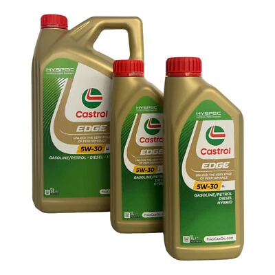 5+2x1=7 L  Castrol EDGE 5W-30 LL MB 229.51 5W30 VW Longlife-3 BMW LL-04 Porsche - Bild 1 von 2