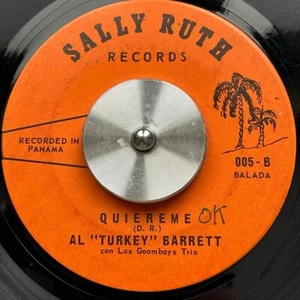 PANAMA Latin Soul Calypso AL TURKEY BARRET Quiereme 45rpm 7" VERY RARE Hear!!! - Picture 1 of 2