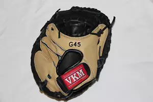 New VKM G45 Junior 30.5" Leather Baseball Catcher's Glove Mitt, RIGHT HAND THROW - Picture 1 of 8