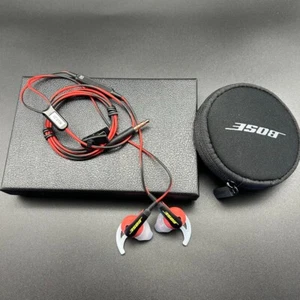 Red-Bose SoundSport Wired 3,5mm Klinke Ohrhörer In-Ear Kopfhörer Ohrhörer - Geschenk - Bild 1 von 10