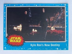 2019 Topps Star Wars Journey to Rise of Skywalker Blue #54 Kylo Ren’s Destiny - Picture 1 of 2