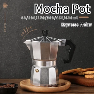 Cafetera espresso clásica de aluminio Continental Moka olla percoladora - Imagen 1 de 18