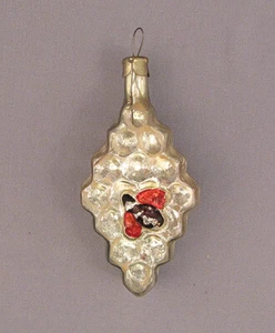 Christmas Tree Decoration Honey Russian Ornament Glass Vintage XMAS Bee Soviet - Picture 1 of 5