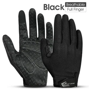 WEST BIKING Breathable Cycling Full Finger Gloves Touch Screen Sports Gloves - Picture 1 of 21