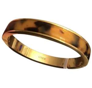 J. Crew Tortoise Hinged Bracelet - Picture 1 of 4