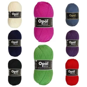 Opal "Uni" 6 ply Sock Yarn 150g Superwash Knitting Wool- Full Range - Picture 1 of 10