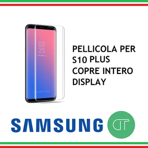 Película IN Vidrio Templado para Samsung S10 Plus Curva Protección Total - Imagen 1 de 6