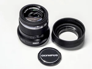 Objetivo Olympus M.Zuiko Digital 45 mm F/1.8 MSC negro - Imagen 1 de 4