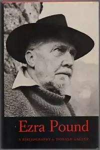 Donald GALLUP / Ezra Pound A Bibliography 1st Edition 1983 - Picture 1 of 1