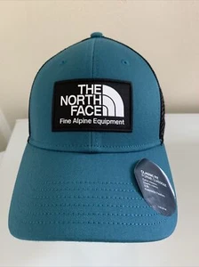 The North Face Mudder Trucker Hat TNF Blue Coral Baseball Sport Cap OS NWT - Picture 1 of 5