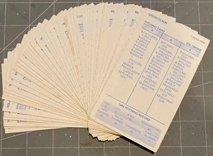 STRAT-O-MATIC BASEBALL CARD SINGLES, 1989 SEASON, SADV, $2.50 PER CARD, VG to EX - Picture 1 of 2