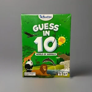 Skillmatics Guess In 10 World of Animals CardGame,GeneralKnowledge Kids,Family - Picture 1 of 11