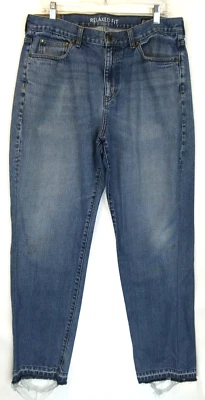 Chaps Jeans Mens Tag Size W 34 L 32 Relaxed Fit Light Wash - Image 1 of 4