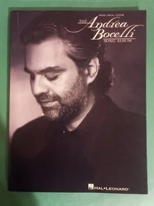 The Andrea Bocelli Song Album - Piano/Vocal/Guitar - pb - Sheet Music - Imagen 1 de 2