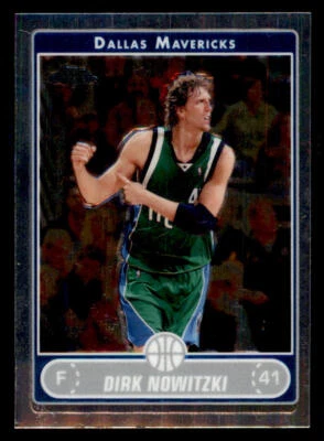 2006-07 Topps Chrome #28 Dirk Nowitzki - Image 1 of 2