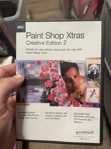 Paint Shop Xtras Creative Edition 1 CD ROM WIN 98SE/NT4 SP4/2000/ME/XP - Picture 1 of 1