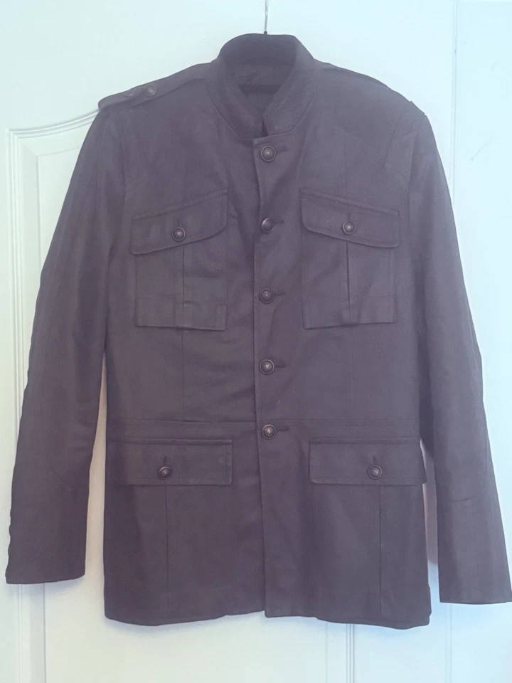 Preciosa chaqueta encerada Gucci para hombre Foto 1 de 4