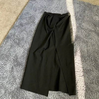 BNWT Ladies Size 12 F&F Black Ankle Length Skirt With Elasticated Waist  - Image 1 of 4