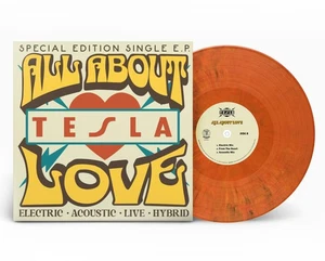 Tesla - All About Love＜Orange Vinyl＞ [LP record] - Picture 1 of 1